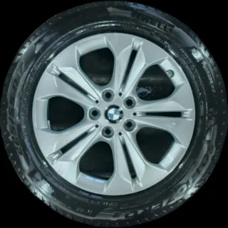 225/55 R17 97H WINTERREIFEN BMW X1 F48 17 ZOLL ALUMINIUM KOMPLETTRÄDER 4-7MM - Bild 1
