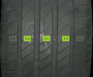 2x 225/55 R18 102V Sommerreifen Michelin Primacy 4 4-5mm DOT 0421 - Bild 1