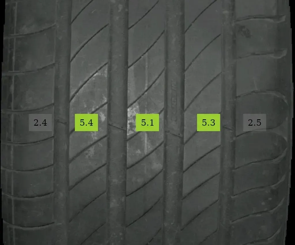 2x 225/55 R18 102V Sommerreifen Michelin Primacy 4 4-5mm DOT 0421 - Bild 1