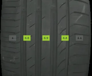 2x 275/40 R19 105W Sommerreifen Goodride  6mm DOT 0824 - Bild 1