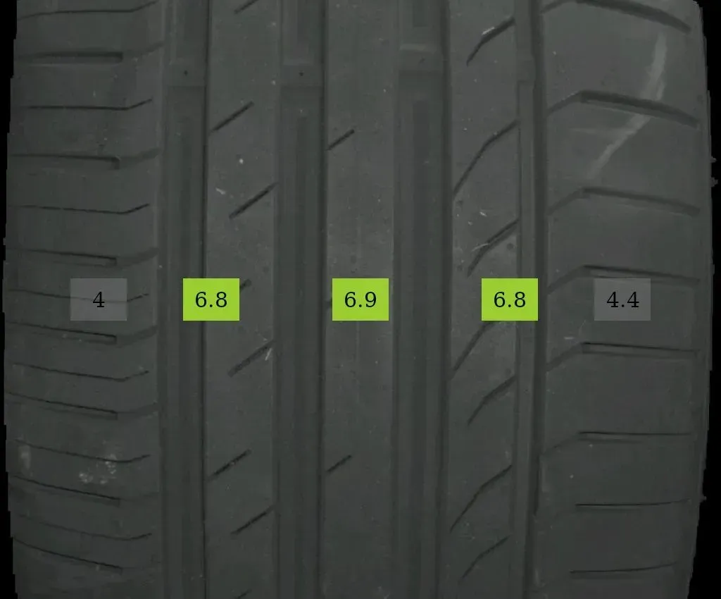 2x 275/40 R19 105W Sommerreifen Goodride  6mm DOT 0824 - Bild 1