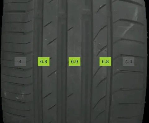 Background image for 2x 275/40 R19 105W Sommerreifen Goodride  6mm DOT 0824