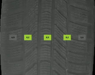 235/50 R19 99H WINTERREIFEN GLA H247 GLB X247 19 ZOLL ALU KOMPLETTSATZ 6-7MM - Bild 8