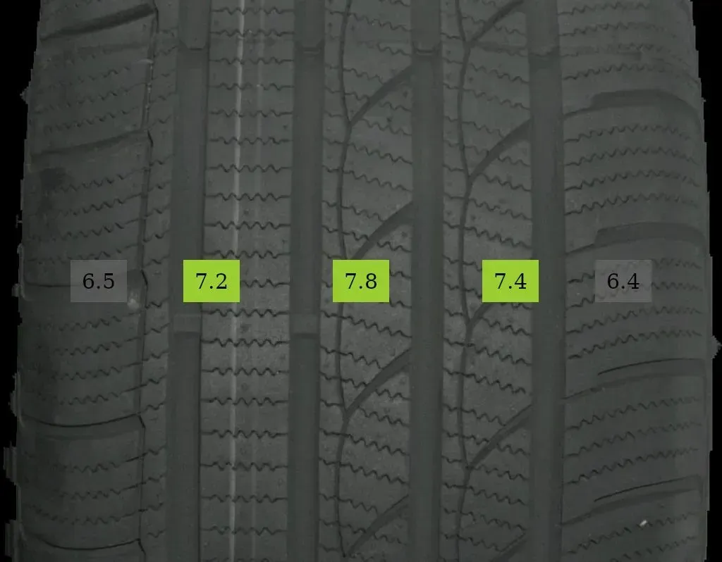 4x 235/55 R19 100V Winterreifen Imperial ICE-Plus S210 7mm DOT 1525 - Bild 1