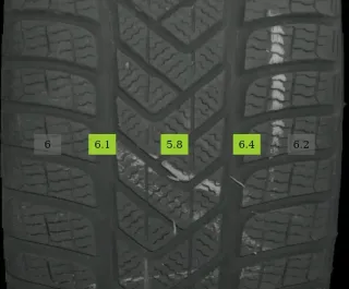 235/40 R18 WINTERREIFEN AMG A-KLASSE W176 18 ZOLL ALU KOMPLETTSATZ A1764010800 - Bild 7