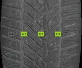 245/40 R19 98V WINTERREIFEN FORD GALAXY WA6 19 ZOLL ALU KOMPLETTSATZ 7-8MM - Bild 8