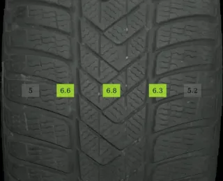 245/45 R18 WINTERREIFEN E-KLASSE W213 18 ZOLL ALUFELGEN KOMPLETTSATZ 6-7MM - Bild 5