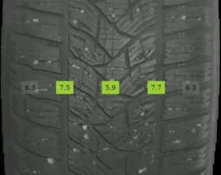205/60 R16 WINTERREIFEN V-KLASSE W447  16 ZOLL STAHLFELGEN KOMPLETTSATZ 5-8MM - Bild 6