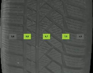 235/65 R17 104H WINTERREIFEN AUDI Q5 FY 17 ZOLL ALU KOMPLETTSATZ 5-6MM - Bild 8