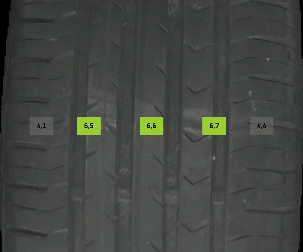 4X SOMMERREIFEN 215/55 R17 94W CONTINENTAL PREMIUMCONTACT5 4-6MM - Bild 1