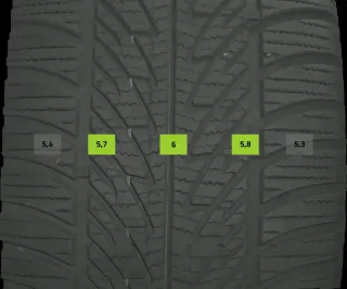 285/45 R20 112V WINTERREIFEN VW TOUAREG CR 20 ZOLL ALUMINIUM KOMPLETTSATZ 4-6MM - Bild 5