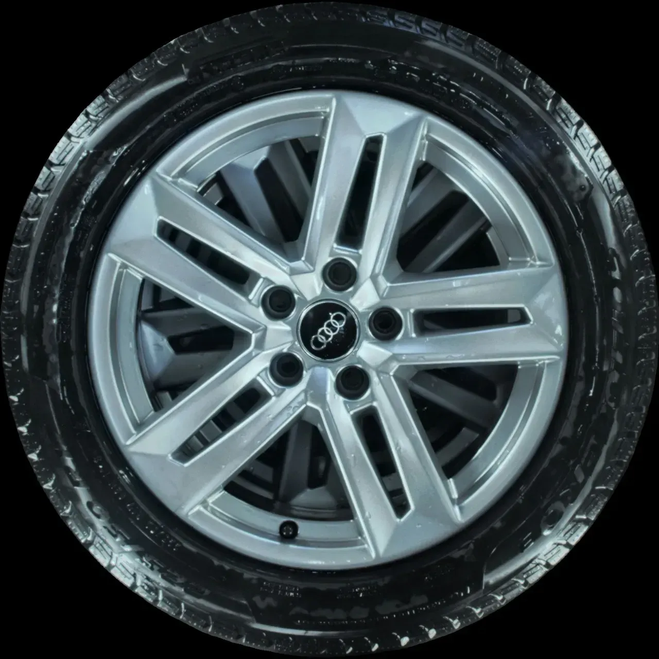 225/50 R17 98H WINTERREIFEN AUDI A4 8W B9 17 ZOLL ALUMINIUM KOMPLETTSATZ 6-7MM - Bild 1