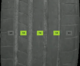 2x Sommerreifen 245/45 R19 102Y Dunlop Sportmaxx DOT 0325 7mm - Bild 1