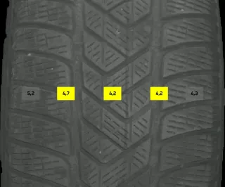 235/65 R17 104H WINTERREIFEN AUDI Q5 FY 17 ZOLL ALU KOMPLETTSATZ 4-5MM - Bild 7