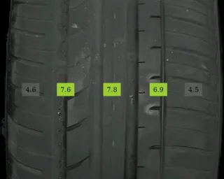 255/55 R18 SOMMERREIFEN PORSCHE MACAN 95B 18 ZOLL ALUFELGEN Kompletträder 6-7MM - Bild 5