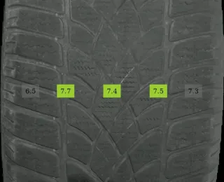 225/50 R18 WINTERREIFEN AUDI Q3 8U 18 ZOLL ALUFELGEN KOMPLETTSATZ 6-7MM - Bild 6