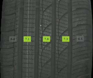 4x 235/55 R19 100V Winterreifen Imperial ICE-Plus S210 7mm DOT 1525 - Bild 2
