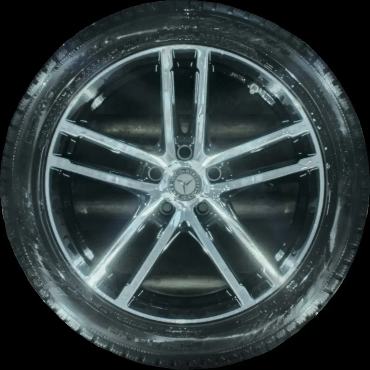 245/45 R18 100V WINTERREIFEN MERCEDES CLS W257 18 ZOLL ALU KOMPLETTSATZ 5MM - Bild 1