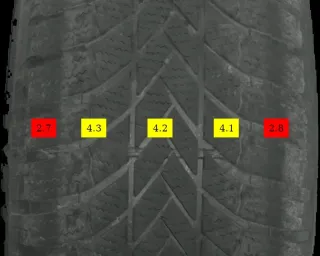 245/65 R17 WINTERREIFEN VW AMAROK 2H 17 ZOLL ALUFELGEN KOMPLETTSATZ - Bild 6
