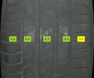 4x 245/55R17 106H Sommerreifen Continental Premiumcontact6 6mm DOT 4620 - Bild 2