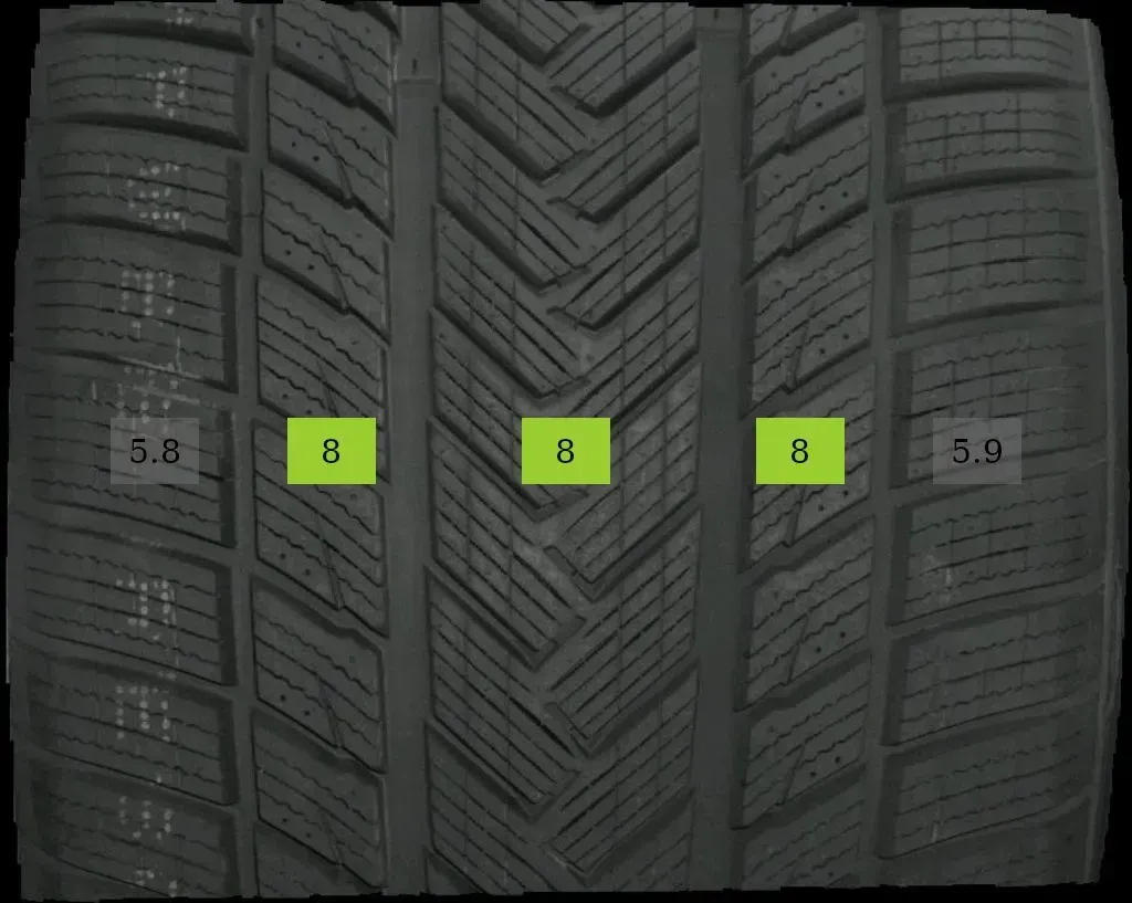 2x 295/40 R20 110V Winterreifen Gripmax  Pro Winter 7mm DOT 3119 - Bild 1
