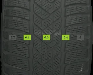225/60 R17 WINTERREIFEN AUDI A6 4K 17 ZOLL ALUFELGEN KOMPLETTSATZ 4-6MM - Bild 5