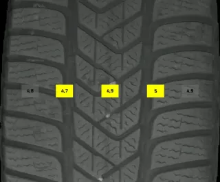 225/45 R18 95H WINTERREIFEN C-KLASSE W205 18 ZOLL ALUMINIUM KOMPLETTSATZ 4-5M - Bild 7