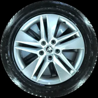 215/55 R17 98V WINTERREIFEN SKODA SUPERB 3V 17 ZOLL ALU KOMPLETTSATZ 5-6MM - Bild 4