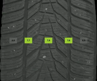 255/55 R19 111V WINTERREIFEN VW TOUAREG III CR 19 ZOLL ALU KOMPLETTSATZ 5-7MM - Bild 7