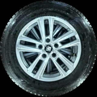 215/60 R16 99H WINTERREIFEN SEAT ATECA 5FP 16 ZOLL ALU KOMPLETTSATZ 6-7MM - Bild 2
