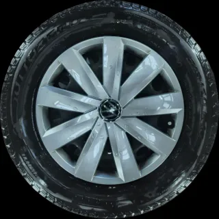 215/60 R16 95H WINTERREIFEN VW PASSAT 3C 16 ZOLL STAHL KOMPLETTSATZ 4-7MM - Bild 1