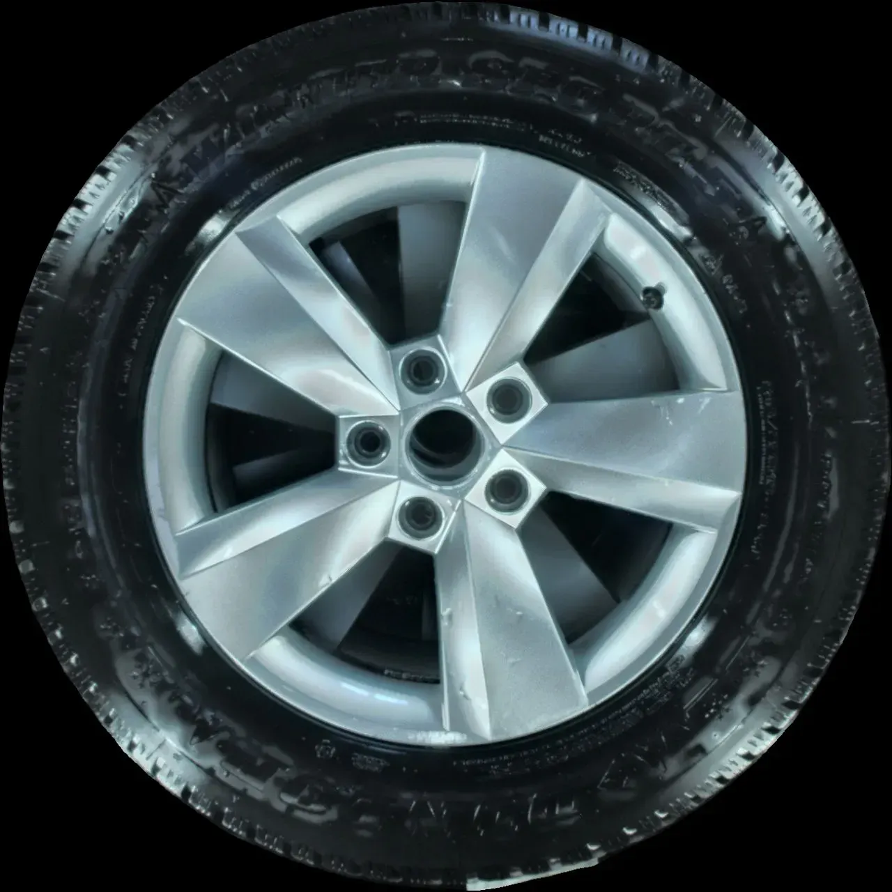 215/60 R16 95H WINTERREIFEN SKODA KAROQ NU7 16 ZOLL ALU KOMPLETTSATZ 7-8MM - Bild 1