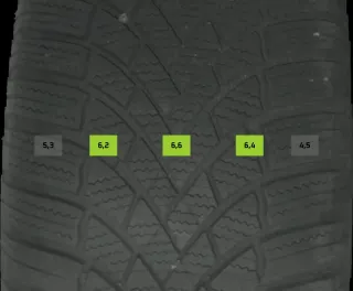 205/50 R17 93V WINTERREIFEN VW GOLF 8 VIII 17 ZOLL ALU KOMPLETTSATZ 4-6MM 4-6MM - Bild 5