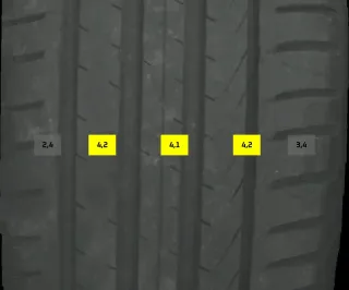 205/55 R17 91V SOMMERREIFEN SKODA OCTAVIA NX 17 ZOLL ALU KOMPLETTSATZ 4-5MM - Bild 8