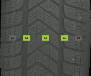 215/65 R17 99H WINTERREIFEN VW TIGUAN 5N (II) 17 ZOLL STAHL KOMPLETTSATZ 4-5MM - Bild 5