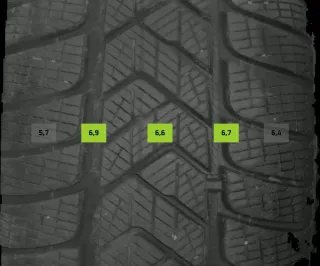 235/65 R17 104H WINTERREIFEN AUDI Q5 FY 17 ZOLL ALU KOMPLETTSATZ 5-7MM - Bild 5