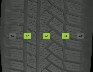 235/65 R17 104H WINTERREIFEN AUDI Q5 FY 17 ZOLL ALU KOMPLETTSATZ 6-7MM - Bild 6