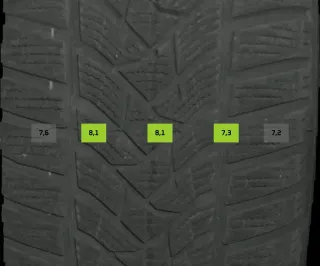 205/55 R16 91H WINTERREIFEN VW GOLF 8 VIII 16 ZOLL ALUMINIUM KOMPLETTSATZ 8MM - Bild 5