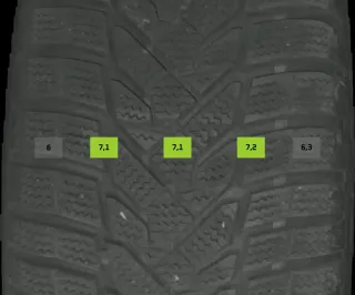 205/55 R16 91H WINTERREIFEN VW GOLF 8 VIII 16 ZOLL STAHL KOMPLETTSATZ 7MM - Bild 6