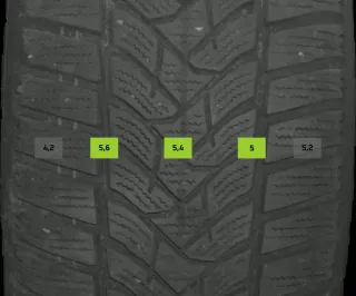 215/55 R17 98V WINTERREIFEN SKODA SUPERB 3V 17 ZOLL ALU KOMPLETTSATZ 5-6MM - Bild 7