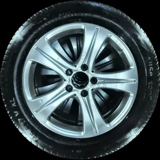 225/55 R17 GANZJAHRREIFEN E-KLASSE W213 17 ZOLL ALUMINIUM KOMPLETTSATZ 5-6MM - Bild 4