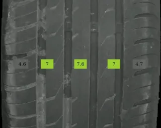 4x 215/65 R16 98V Sommerreifen Maxxis Premitra 5 6mm DOT 4924 - Bild 4