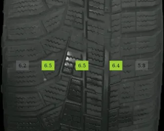 205/55 R17 WINTERREIFEN A-KLASSE F2A 17 ZOLL ALUFELGEN KOMPLETTSATZ 5-6MM - Bild 8
