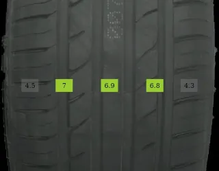 225/40 R19 93Y SOMMERREIFEN BMW 4ER-GRANCOUPÉ 3C F32 19 ZOLL ALU Kompletträder - Bild 6