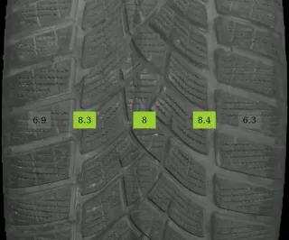 245/40 R19 98V WINTERREIFEN FORD GALAXY WA6 19 ZOLL ALU KOMPLETTSATZ 7-8MM - Bild 5