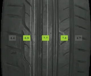 1x Sommerreifen 245/45 R19 102Y Dunlop SP Sport Maxx RT MO DOT1221 7mm - Bild 1
