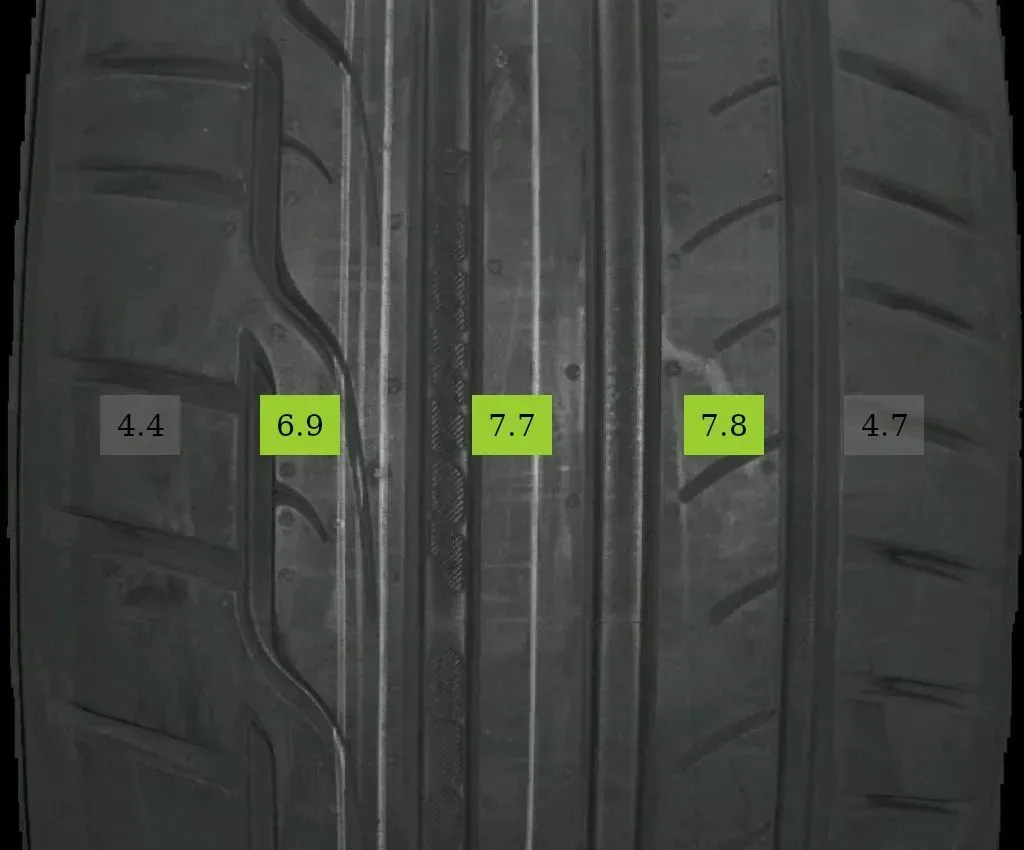 1x Sommerreifen 245/45 R19 102Y Dunlop SP Sport Maxx RT MO DOT1221 7mm - Bild 1