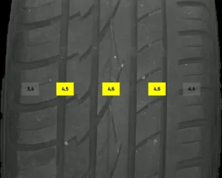 235/60 R18 103V SOMMERREIFEN GLC W253 18 ZOLL ALUMINIUM Kompletträder 4-5MM - Bild 7