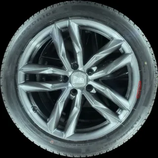 225/45 R18 95W GANZJAHRREIFEN AUDI A6 4F 18 ZOLL ALU KOMPLETTSATZ 6MM - Bild 4
