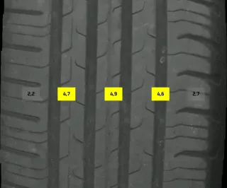 215/65 R17 SOMMERREIFEN VW TIGUAN 5N (II) 17 ZOLL ALU Kompletträder 5NA601025P - Bild 8